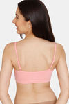 Zivame Girls Double Layered Non Wired Full Coverage Slip-on Beginner Bra (Pack of 2) - Pink — thumbnail 2